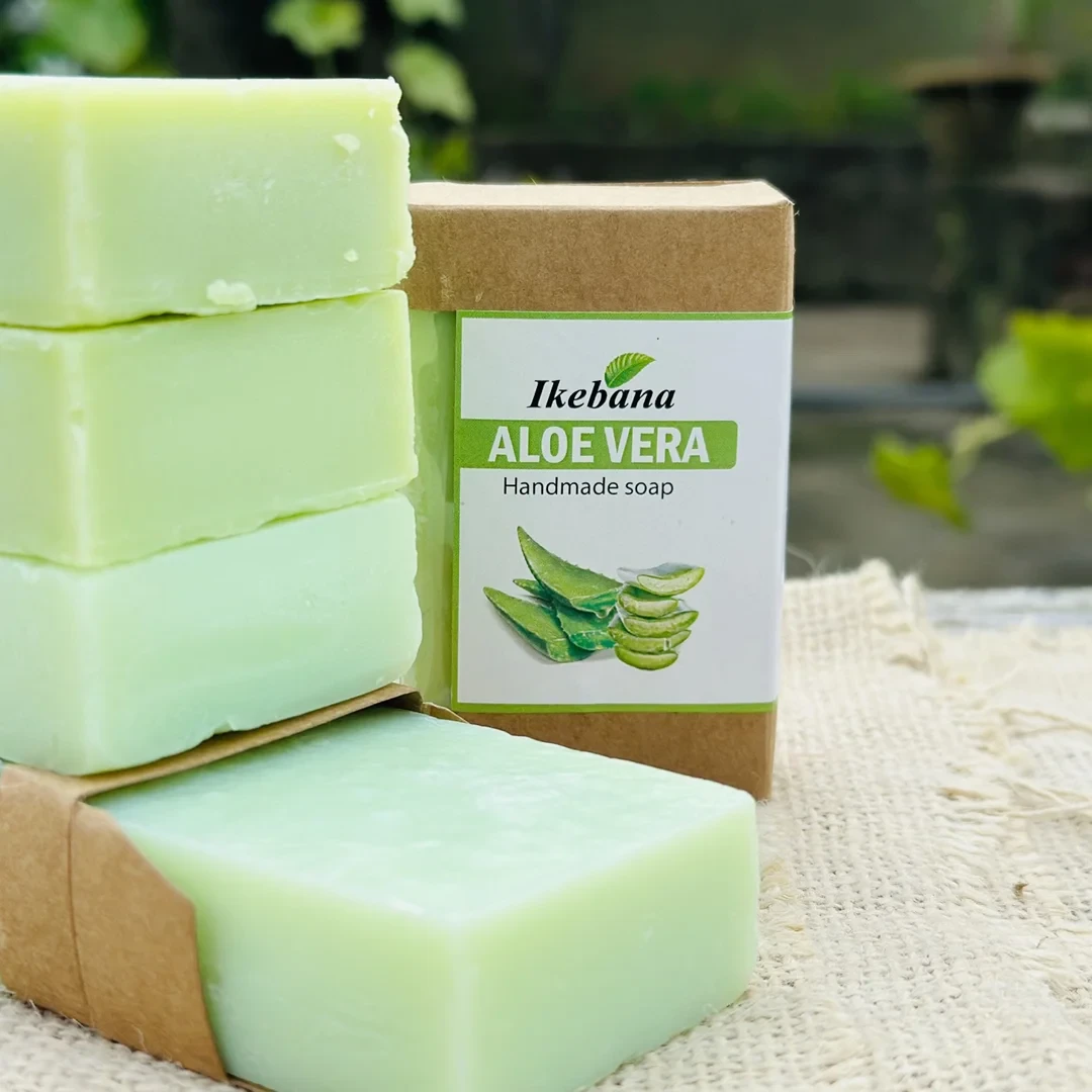 Ikebana Aloe Vera Handmade Soap-90 gm