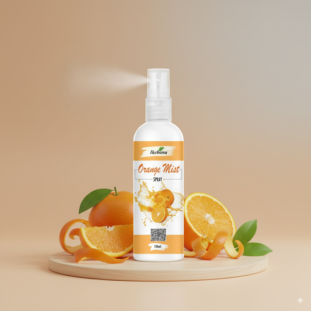 Ikebana Orange Mist Spray