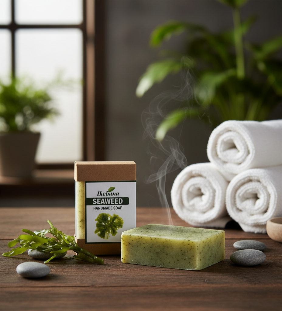 Ikebana Seaweed soap-90 gm