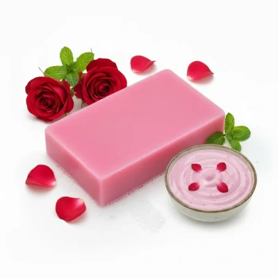 Ikebana Rose Handmade Soap-90 gm