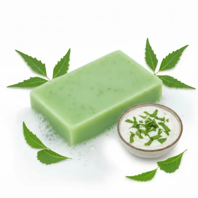 Ikebana Neem  Handmade Soap-90 gm