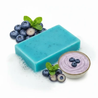 Ikebana Blueberry Handmade Soap-90 gm