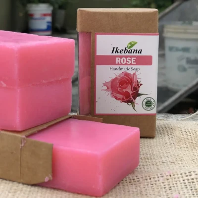 Ikebana Rose Handmade Soap-90 gm
